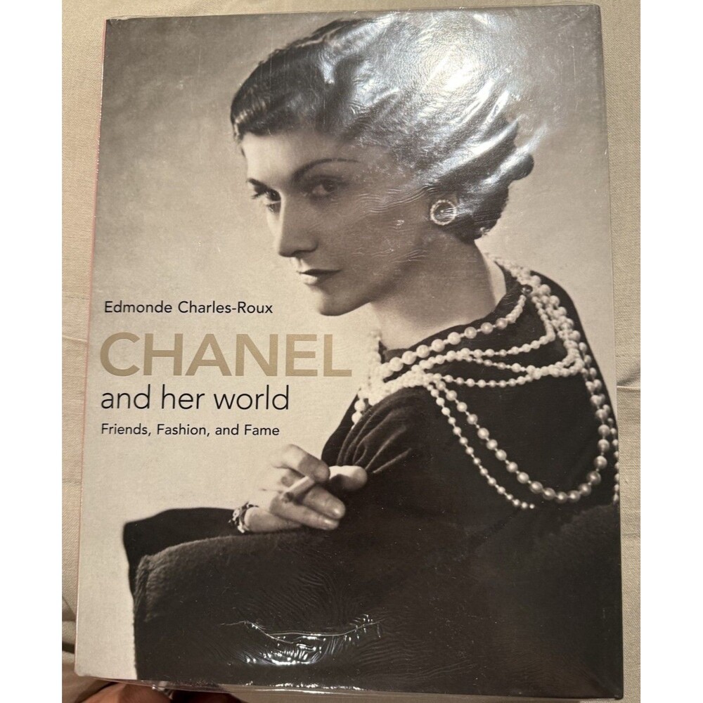 New Chanel and Her World by Edmonde Charles-Roux  Hardcover Fashion Book 2005